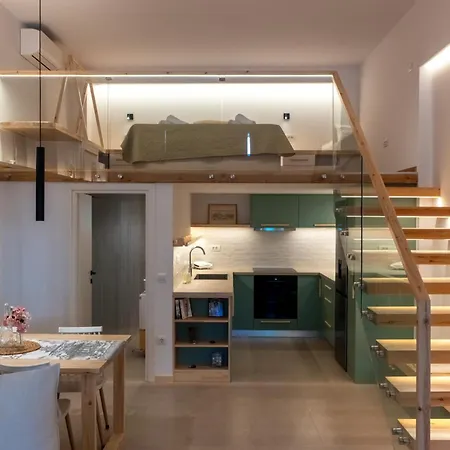شقة Mezzanine - Designer Loft Near Corfu Town